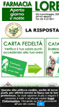 Mobile Screenshot of farmacialorenteggio.com